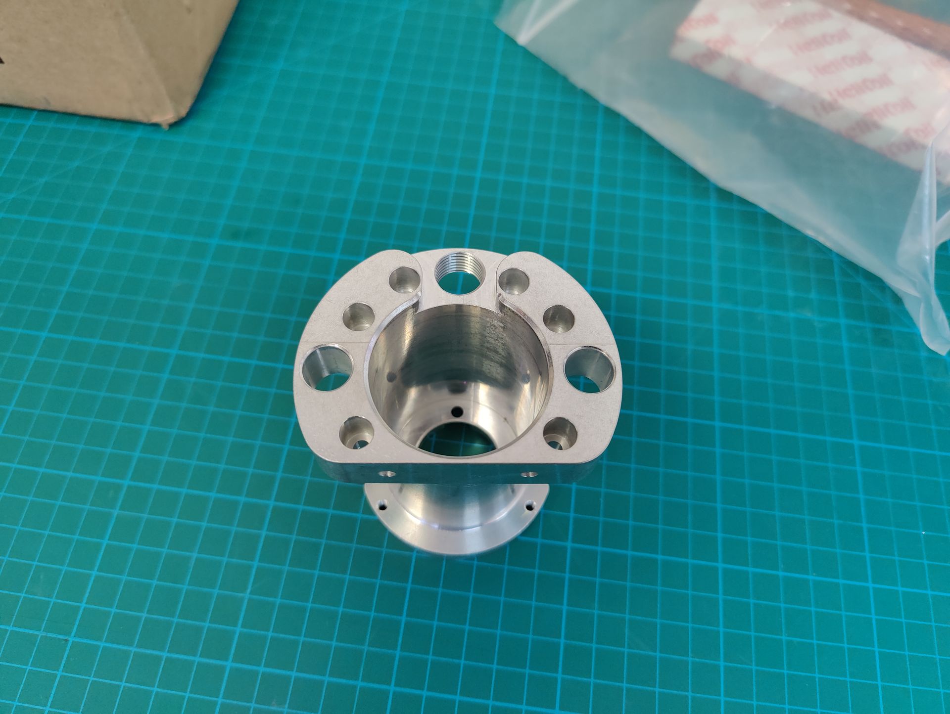 Precision CNC milled aluminum part