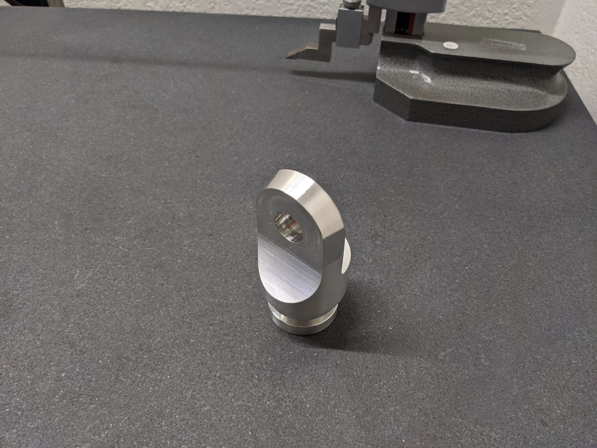 Precision CNC milled aluminum part