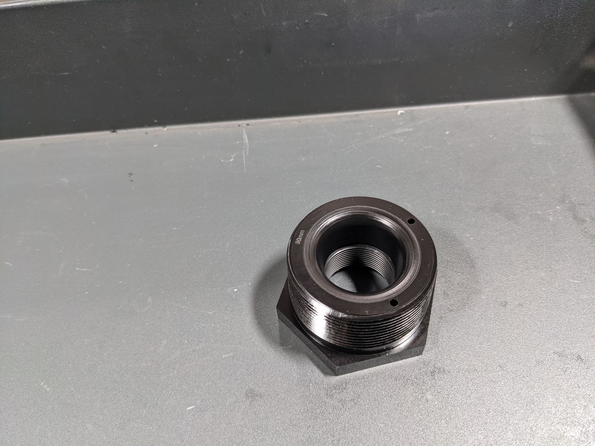 Delrin machined part