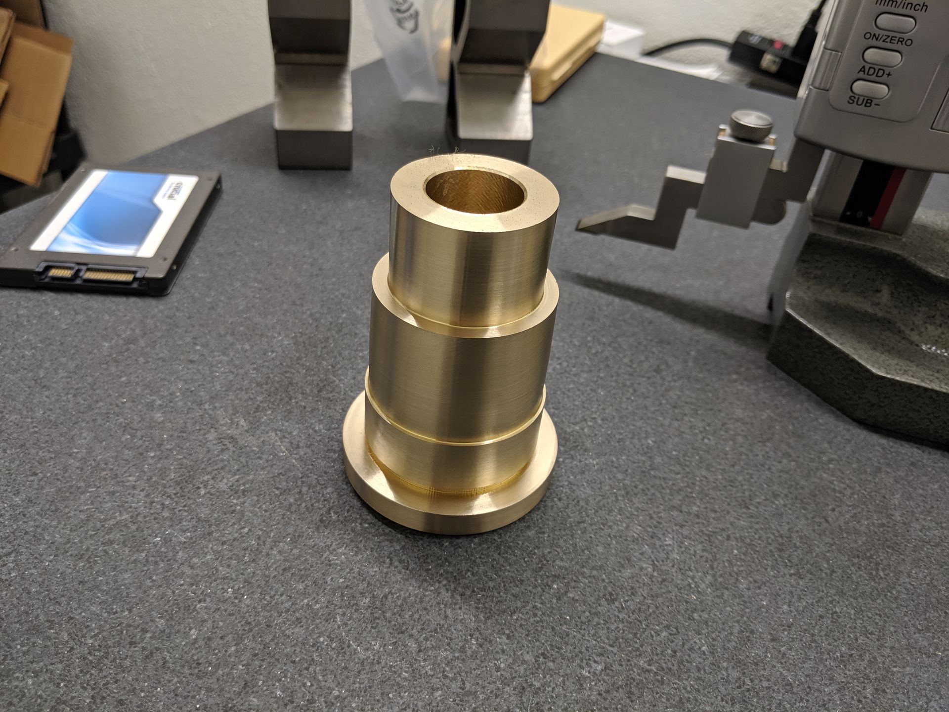 Bronze machined part