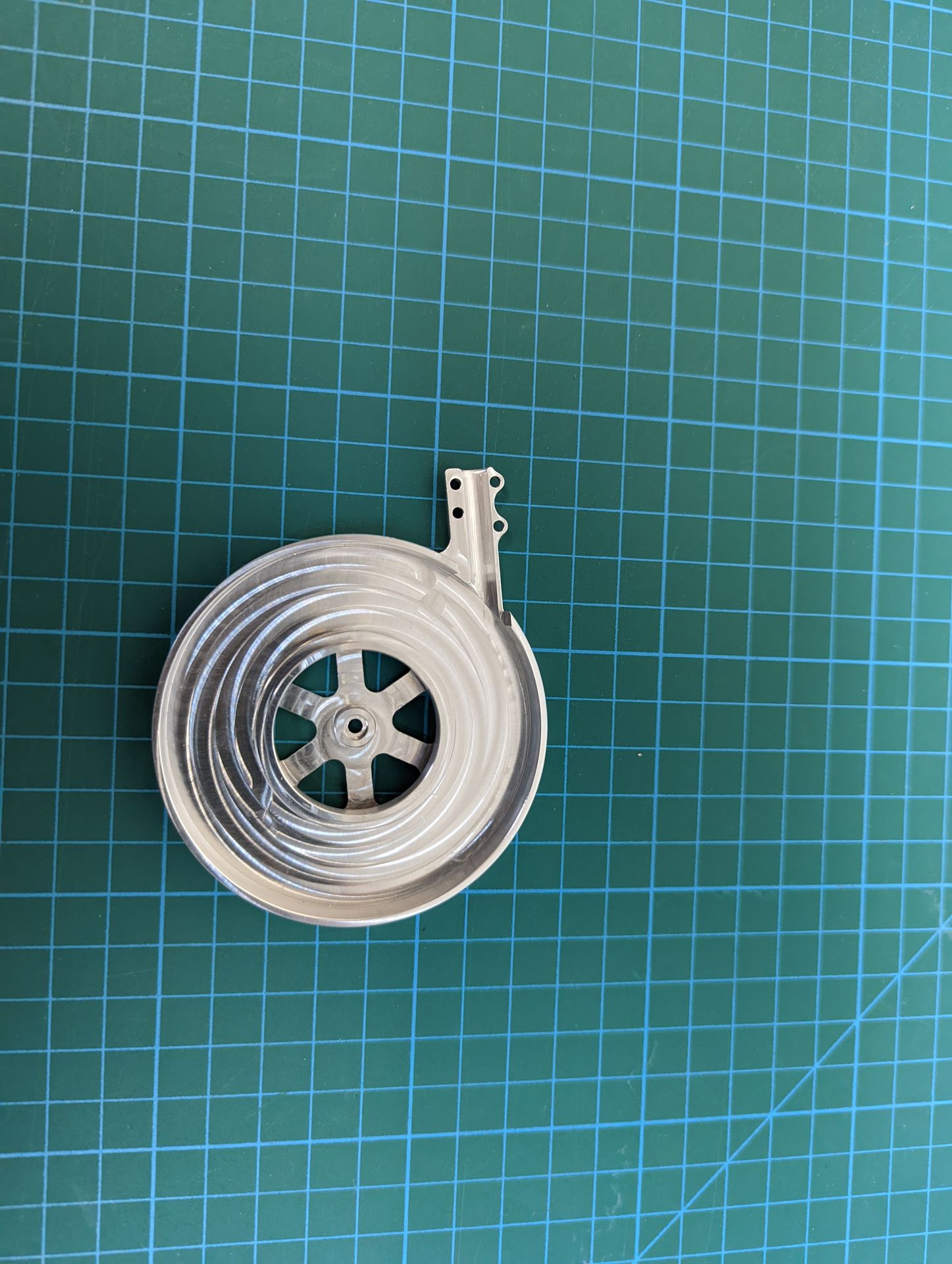 Aluminum machined part